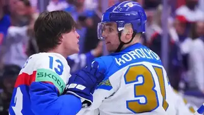 Драмой завершился матч Казахстана против Швеции на чемпионате мира по хоккею, фото - Новости Zakon.kz от 16.05.2024 21:44