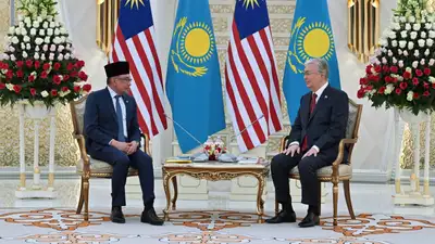 Токаев премьеру Малайзии: Ваш визит придаст мощный импульс дальнейшему сотрудничеству, фото - Новости Zakon.kz от 16.05.2024 18:15