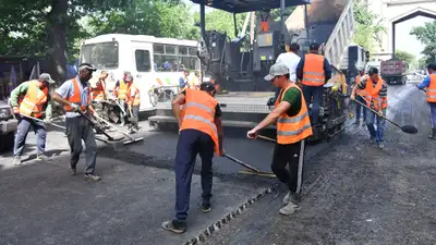 По одной из улиц Жетысуского района Алматы до осени ограничили проезд, фото - Новости Zakon.kz от 17.05.2024 18:22