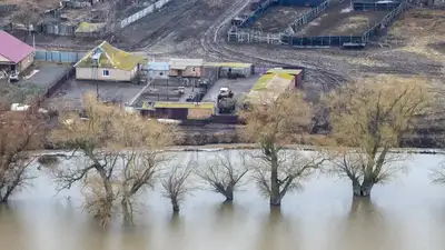 наводнение в Кульсары, фото - Новости Zakon.kz от 17.05.2024 18:09
