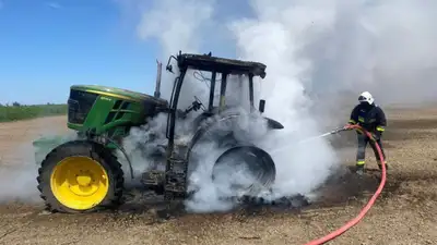 пожар, фото - Новости Zakon.kz от 17.05.2024 19:22