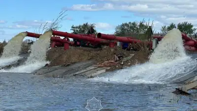 Какова ситуация с подтопленными домами на севере Казахстана, фото - Новости Zakon.kz от 18.05.2024 08:24