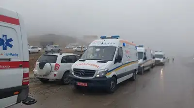 поиск упавшего вертолета в Иране, фото - Новости Zakon.kz от 19.05.2024 23:10