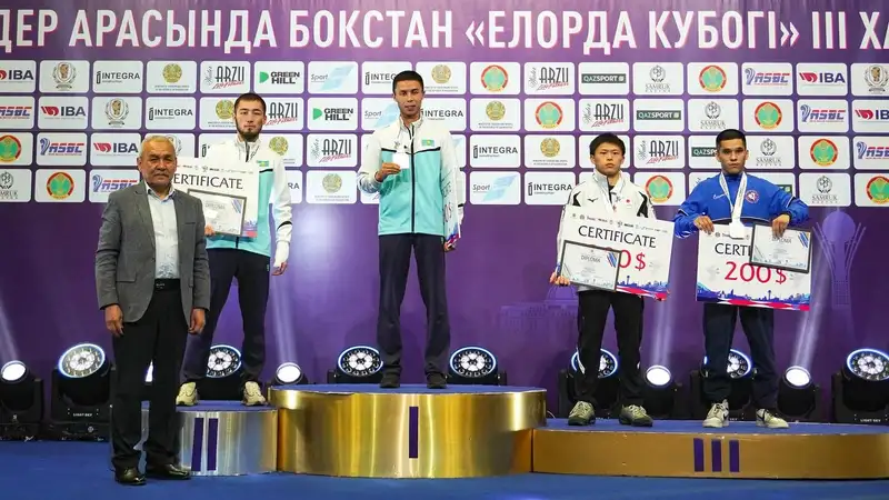 14 казахстанских боксеров стали победителями Elorda Cup в Астане