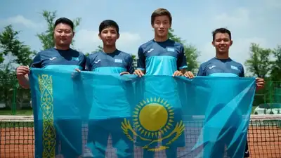 Сборная Казахстана до 16 лет досрочно вышла в четвертьфинал отбора Juniors Davis Cup, фото - Новости Zakon.kz от 21.05.2024 15:53
