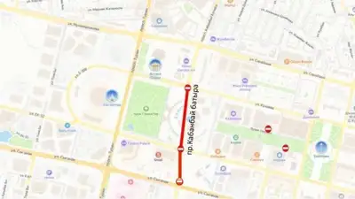 Важный участок по пр. Кабанбай батыра полностью перекроют в Астане , фото - Новости Zakon.kz от 22.05.2024 20:46