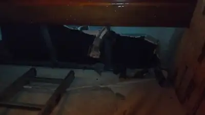 пожар в жилом доме, фото - Новости Zakon.kz от 23.05.2024 23:49