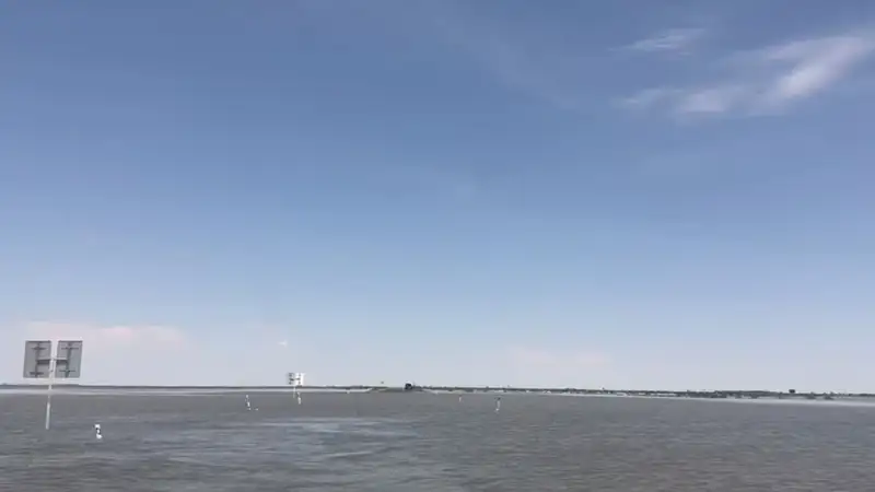 Река Жайык вновь вышла из берегов в Атырауской области