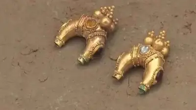 В Туркестанской области нашли уникальные украшения эпохи государства Кангюй