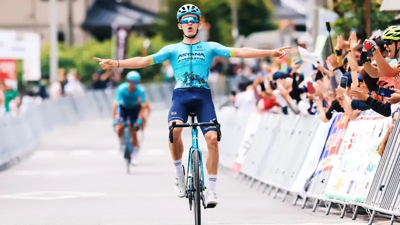 Винокуров стал первым на пятом этапе "Тура Японии"