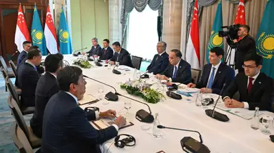 Токаев: Мы построим мегаполис в стиле Сингапура, фото - Новости Zakon.kz от 23.05.2024 18:10