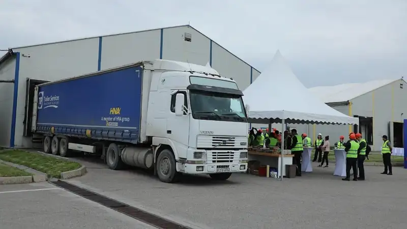 Первый склад для хранения полипропилена открылся в Алматы, фото - Новости Zakon.kz от 24.05.2024 09:54