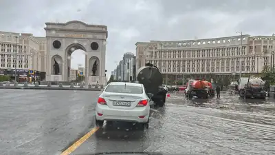 Астана &quot;утонула&quot; после очередного дождя: акимат сделал заявление