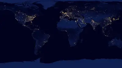 Волшебные снимки ночной жизни планеты показали с МКС