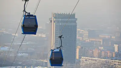 Алматы, смог, загрязнение воздуха, выхлопы, загазованность, выхлопные газы, фото - Новости Zakon.kz от 11.01.2025 05:05