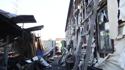 пенсионер избил жену и взорвал свой дом в Петропавловске