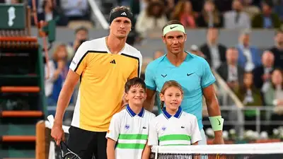 Рафаэль Надаль проиграл Александру Звереву в первом круге &quot;Ролан Гаррос – 2024&quot;, фото - Новости Zakon.kz от 27.05.2024 22:16