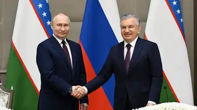 Мирзиеев, Путин, визит в Узбекистан
