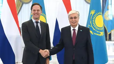 Токаев в Акорде встретил премьер-министра Нидерландов