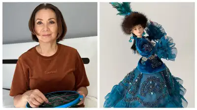 Казахские невесты: алматинка мастерит барби в саукеле и камзоле, фото - Новости Zakon.kz от 29.05.2024 11:54