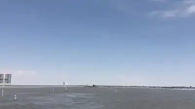 Паводки затопили водоочистную станцию в пригороде Атырау , фото - Новости Zakon.kz от 28.05.2024 20:43