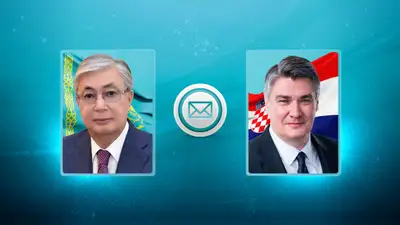 Токаев поздравил президента Хорватии, фото - Новости Zakon.kz от 30.05.2024 12:04