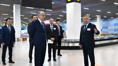 Новый терминал аэропорта Алматы показали Токаеву