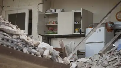 разрушения при землетрясении, фото - Новости Zakon.kz от 31.05.2024 17:47