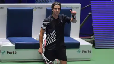  Александр Шевченко 31 мая завершил свое выступление в одиночном разряде &quot;Ролан Гарроса&quot;, фото - Новости Zakon.kz от 31.05.2024 01:00