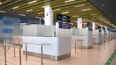 Новый терминал аэропорта открыли в Алматы