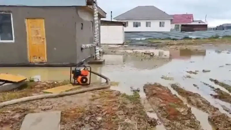 МЧС: В селе Коянды завершили работу по откачке воды