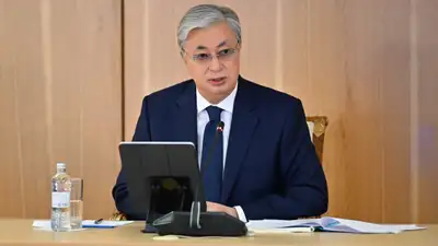 Досаев отчитался перед Токаевым, фото - Новости Zakon.kz от 03.06.2024 16:06