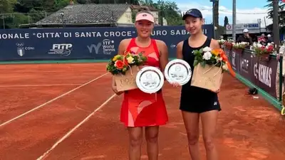 &quot;Ролан Гаррос – 2024&quot;: казахстанские теннисистки провели стартовые матчи в турнире среди юниоров , фото - Новости Zakon.kz от 03.06.2024 10:11