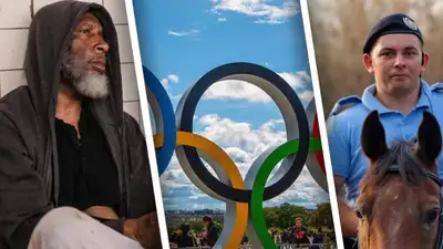 жандармы, полиция, Олимпийские игры, фото - Новости Zakon.kz от 05.06.2024 13:25