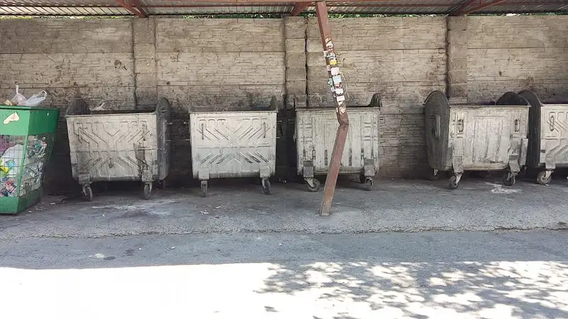 Администрацию кафе в Алматы оштрафовали за мойку мусорного бака в реке