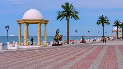 Блогер с казахстанских Мальдив призвал не губить природу Мангистау, фото - Новости Zakon.kz от 07.06.2024 10:07