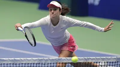 Анна Данилина сыграла против Жибек Куламбаевой на турнире WTA-125 , фото - Новости Zakon.kz от 07.06.2024 10:36