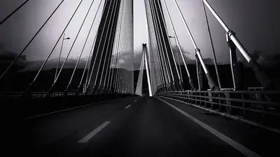 Автомобильный мост просел и частично обрушился в Шымкенте , фото - Новости Zakon.kz от 08.06.2024 00:45