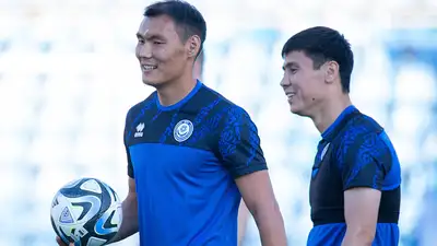 Как казахстанские футболисты готовятся к сегодняшней игре со сборной Армении, фото - Новости Zakon.kz от 07.06.2024 06:31