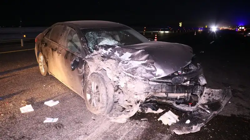 Пассажирка с ребенком на руках погибла в страшной аварии в Алматинской области