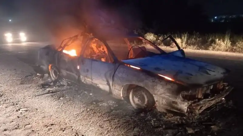 Ночные пожары потушили в четырех областях Казахстана