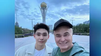 Арман Давлетяров привез сына в Астану, фото - Новости Zakon.kz от 10.06.2024 16:40