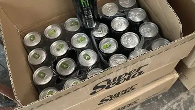 250 литров метамфетамина пытались ввести в Казахстан в банках из под энергетиков, фото - Новости Zakon.kz от 12.06.2024 12:56