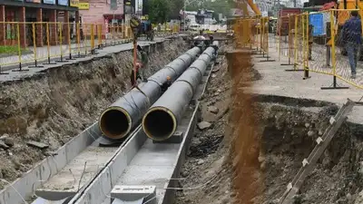 Алматы, гидравлические испытания, фото - Новости Zakon.kz от 12.06.2024 09:47