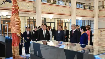 встреча с президентом, фото - Новости Zakon.kz от 12.06.2024 21:16