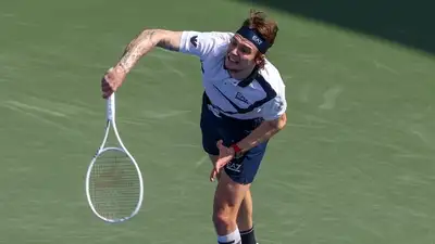 Видеообзор победного матча Александра Бублика во втором круге турнира в Германии , фото - Новости Zakon.kz от 13.06.2024 10:02