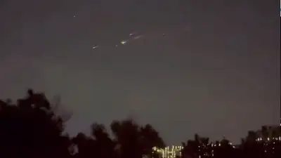Алматы, Алматинская область, объекты в небе, фото - Новости Zakon.kz от 13.06.2024 10:48