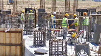 Стройка в разгаре: 3 тыс. тонн металла для нового химического комплекса завезены в Жамбылскую область, фото - Новости Zakon.kz от 14.06.2024 08:56