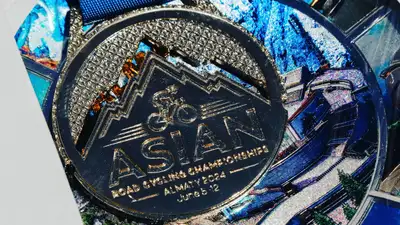 Велоспорт ЧА-2024 Золото , фото - Новости Zakon.kz от 13.06.2024 10:32