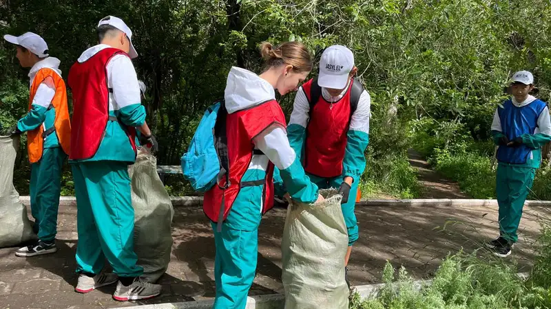 Экологический квест "Молодежь за Таза Қазақстан!" провели в Карагандинской области